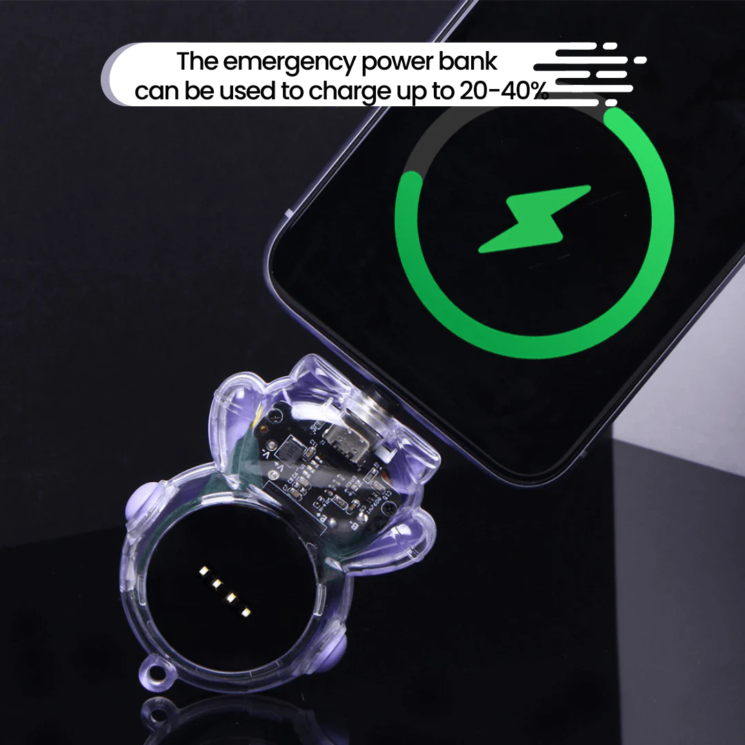 Astro Keychain With Emergency Powerbank 2500mAh(Type C & iPhone) - Image 3