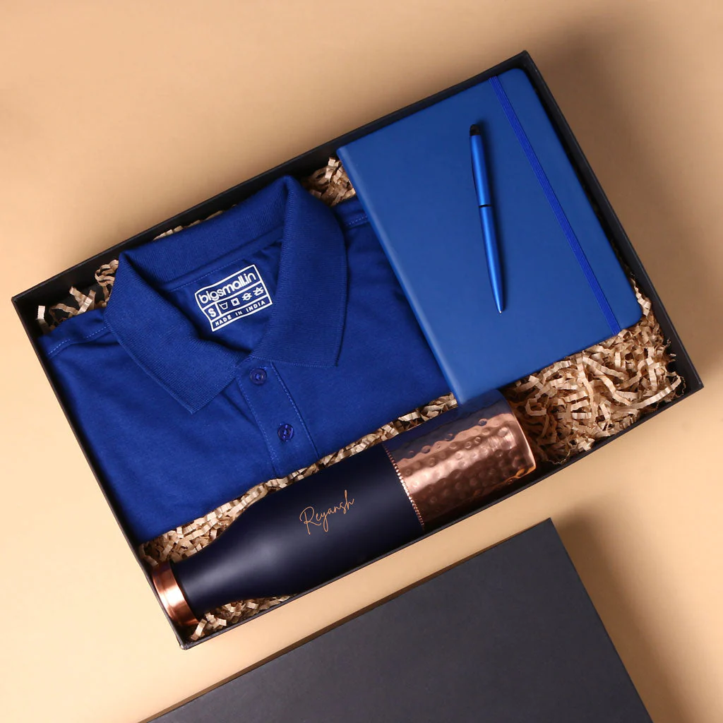 Blue Essentials Gift Hamper - Image 2