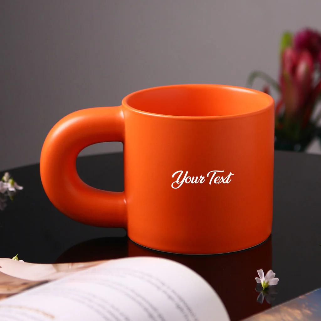 Chubby Ceramic Coffee Mug - Image 2