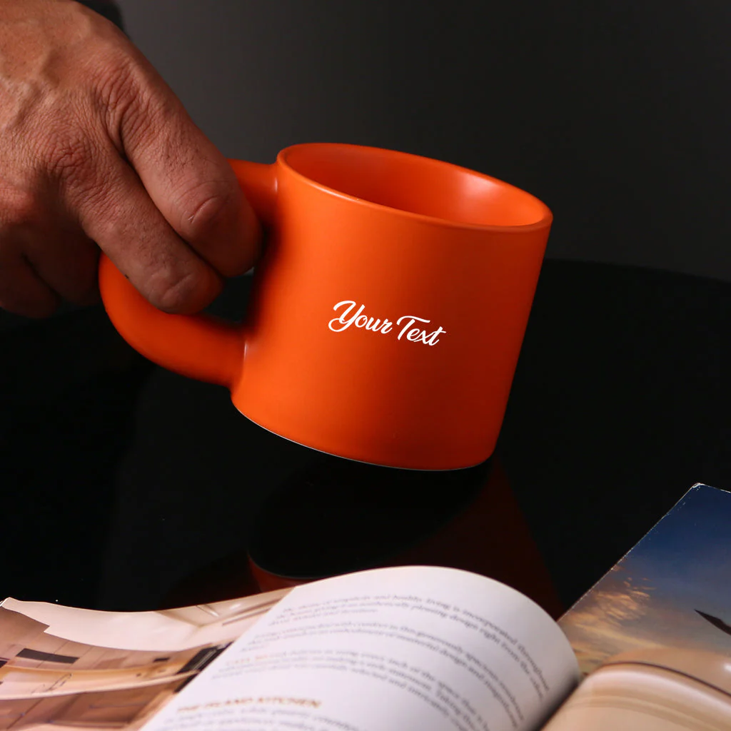 Chubby Ceramic Coffee Mug - Image 4