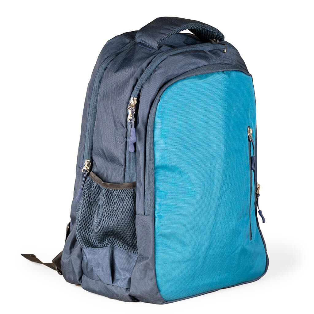 Classic Blue Laptop Backpack - Image 9