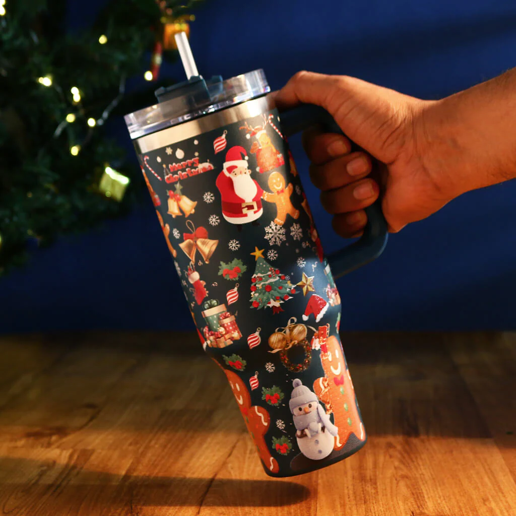 Festive Christmas Flask - Image 4
