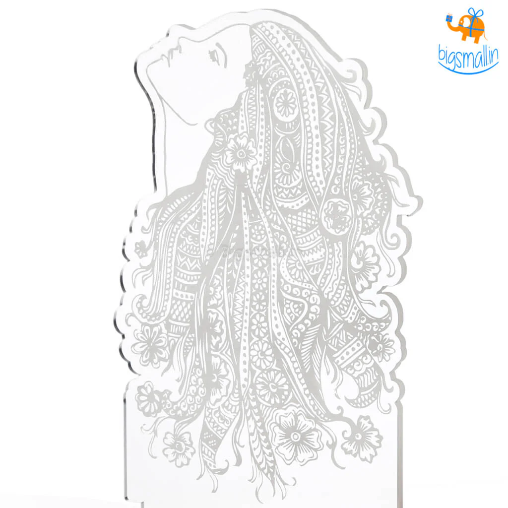Girl Portrait Hologram Lamp - Image 7