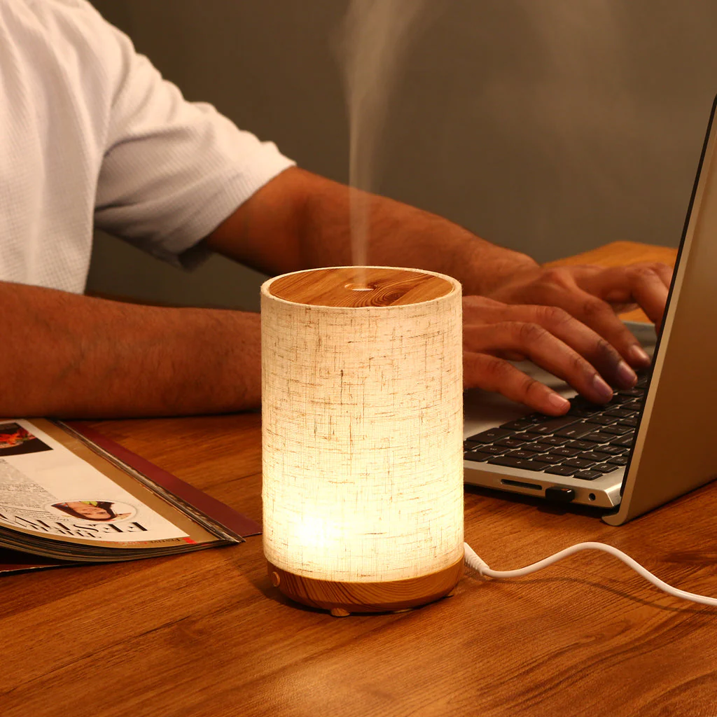 Zen Aroma Diffuser with Lamp - Image 13