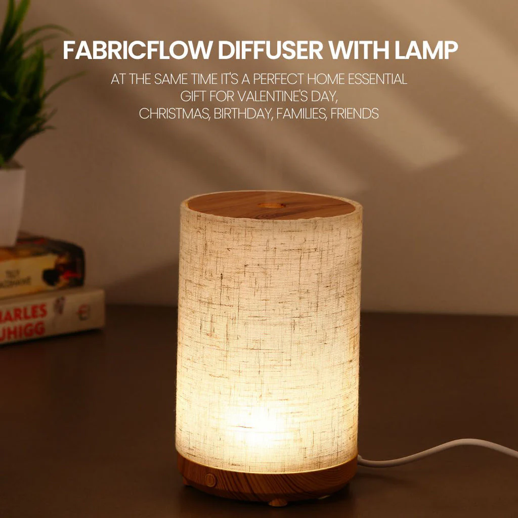 Zen Aroma Diffuser with Lamp - Image 2