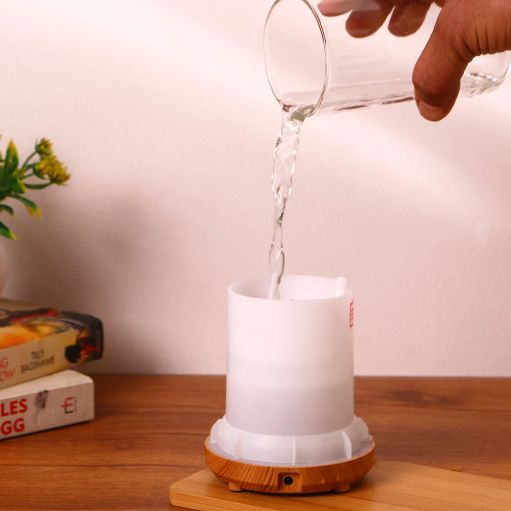 Zen Aroma Diffuser with Lamp - Image 9