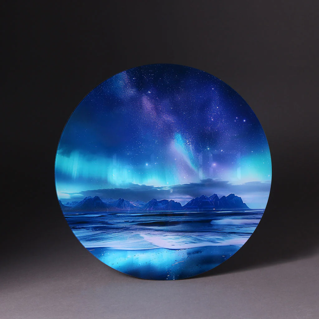 Northern Lights Clock - Image 7