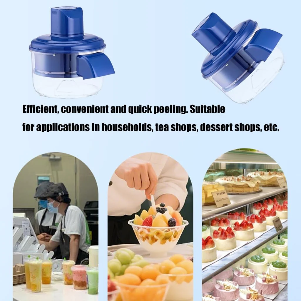 New Automatic Grape Peeling Machine, Electric Garlic Peeler Machine, Commercial Smart Fruit Machines - Image 3