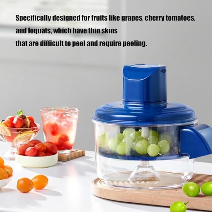 New Automatic Grape Peeling Machine, Electric Garlic Peeler Machine, Commercial Smart Fruit Machines - Image 4