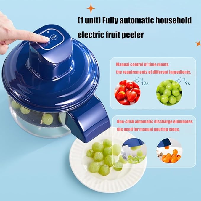 New Automatic Grape Peeling Machine, Electric Garlic Peeler Machine, Commercial Smart Fruit Machines - Image 6