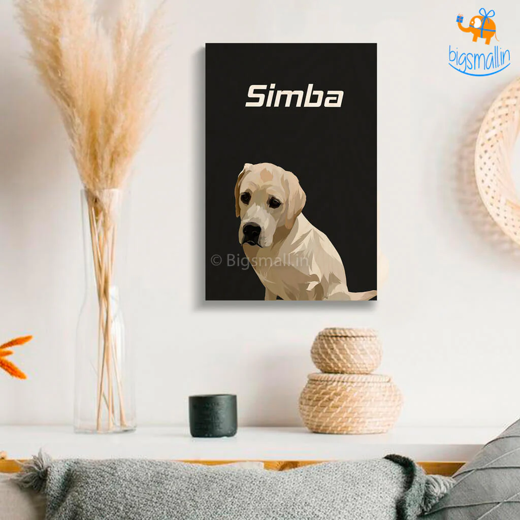Personalized Pets Caricature Wooden Portrait - Image 12