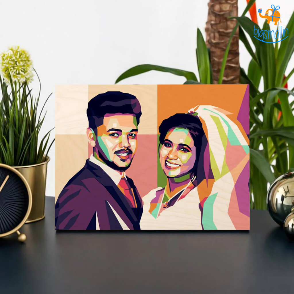 Personalized Pop Art Wooden Frame - Image 10