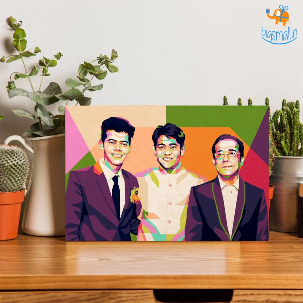 Personalized Pop Art Wooden Frame - Image 11