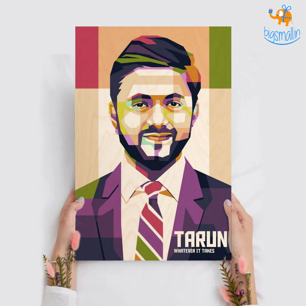 Personalized Pop Art Wooden Frame - Image 3