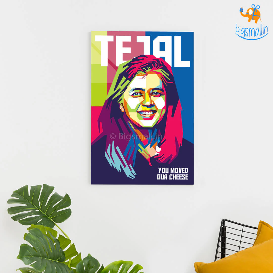 Personalized Pop Art Wooden Frame - Image 4