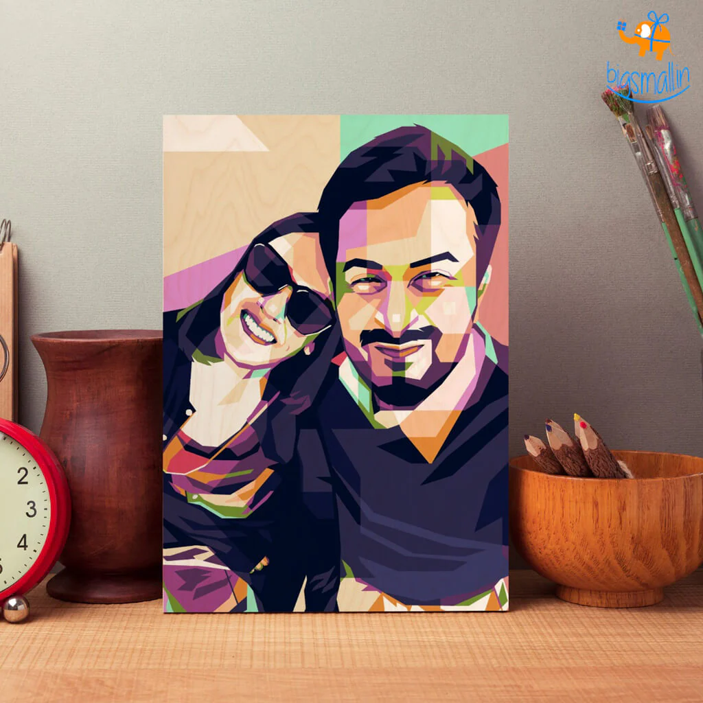 Personalized Pop Art Wooden Frame - Image 6