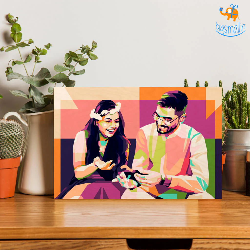 Personalized Pop Art Wooden Frame - Image 7