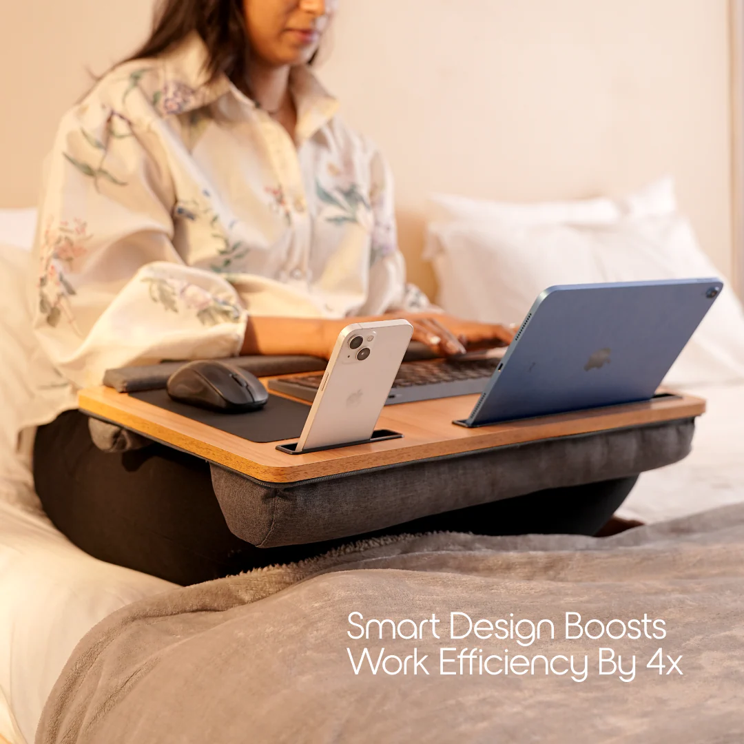 Portable Laptop Desk With Cushion - Image 2