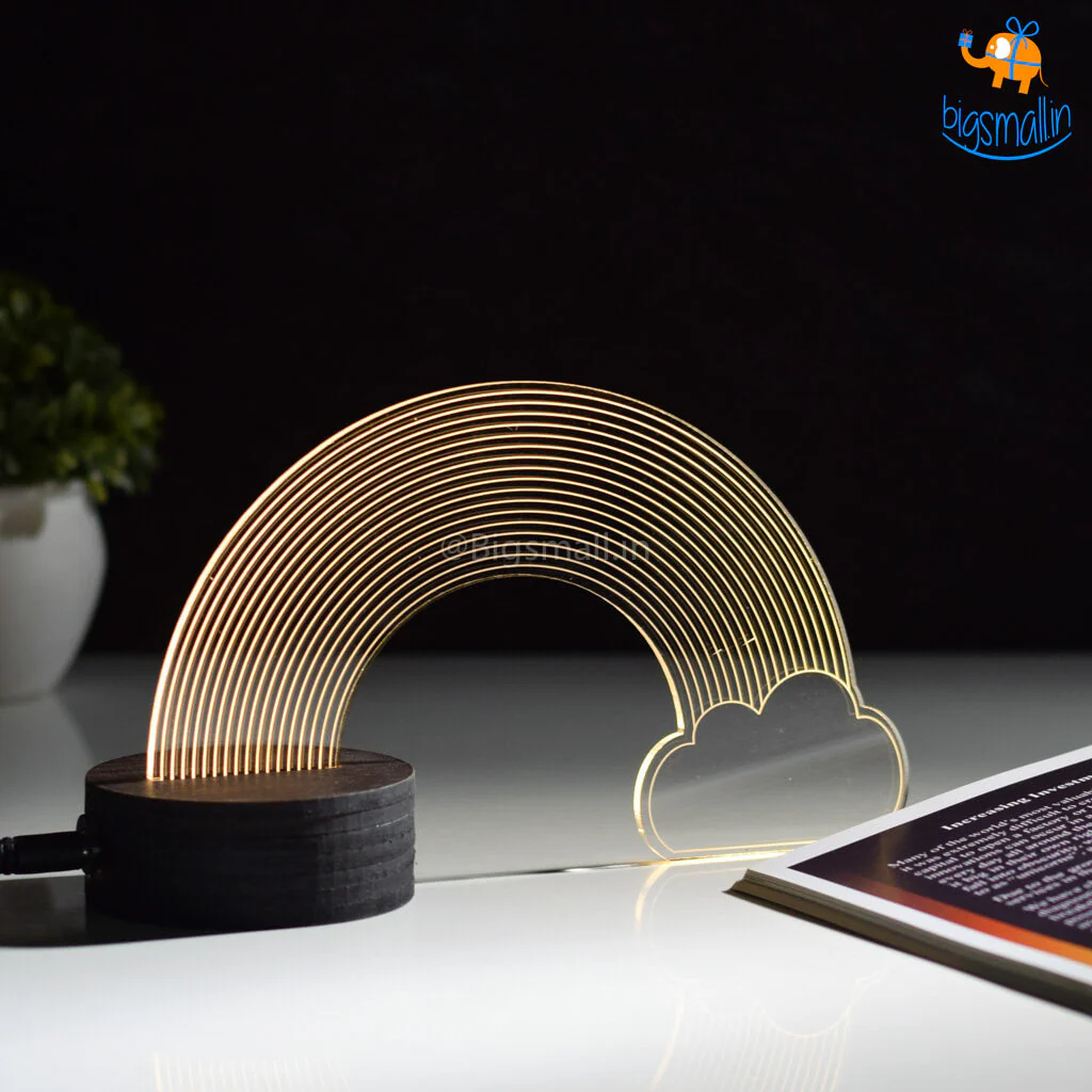 3D Rainbow & Cloud Hologram Lamp - Image 2