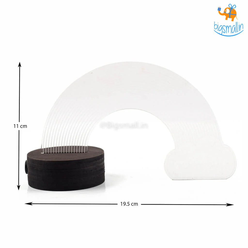 3D Rainbow & Cloud Hologram Lamp - Image 5