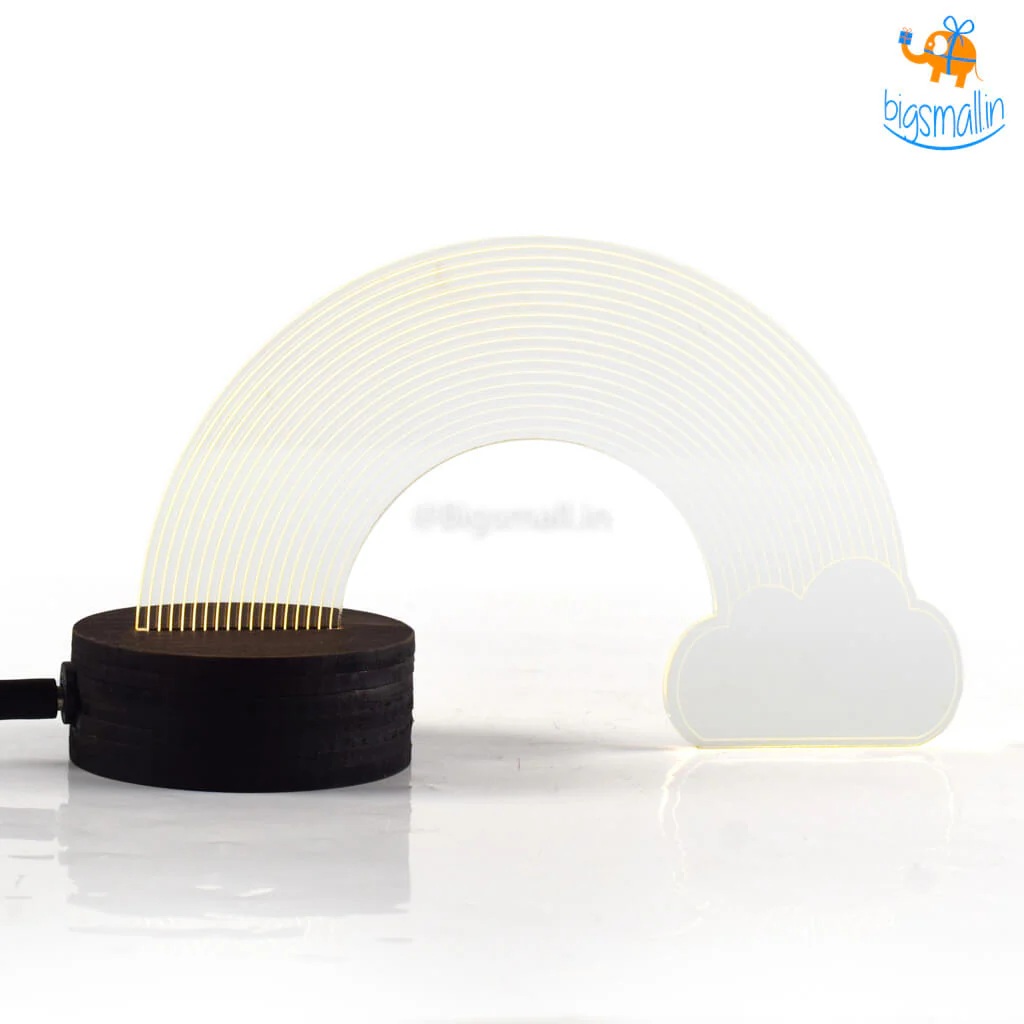 3D Rainbow & Cloud Hologram Lamp - Image 7