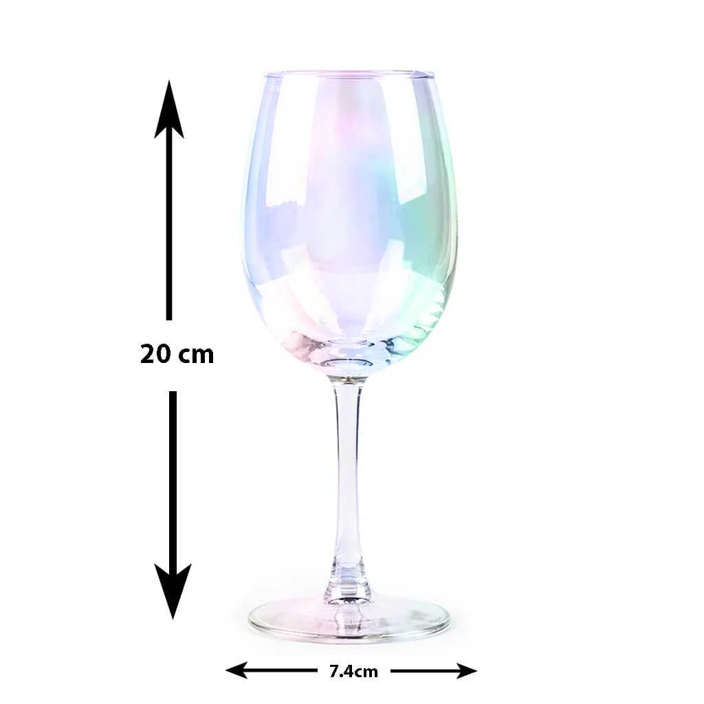 Rainbow Wine Glasses - Set of 4 - Image 10