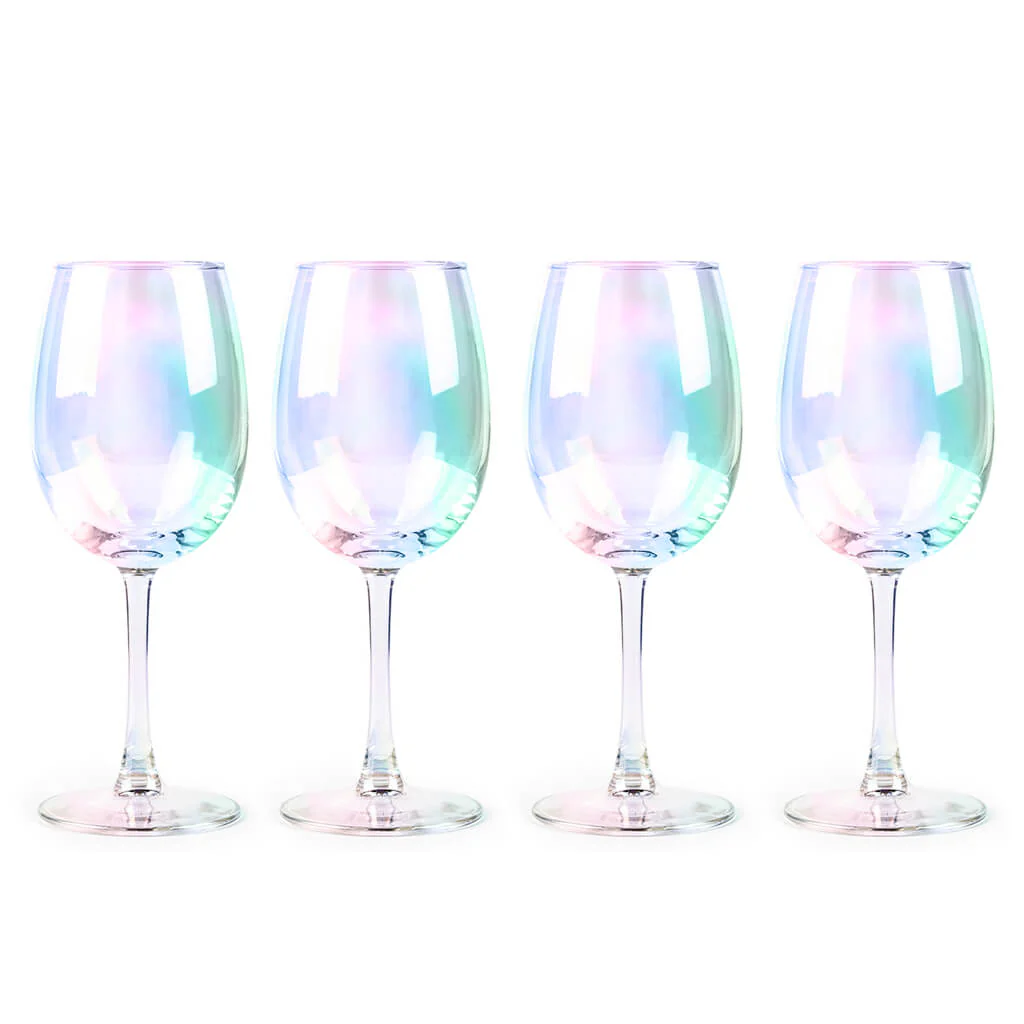 Rainbow Wine Glasses - Set of 4 - Image 13