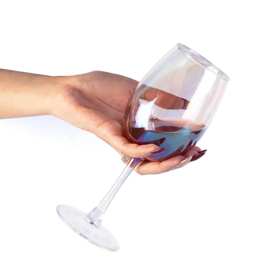 Rainbow Wine Glasses - Set of 4 - Image 4