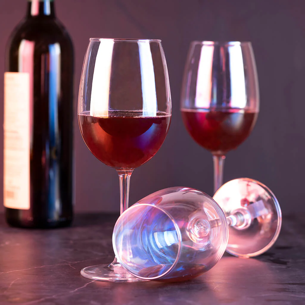 Rainbow Wine Glasses - Set of 4 - Image 5