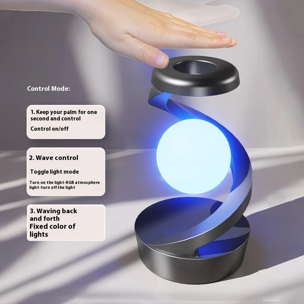 Leviosa Rotating Suspension Lamp with Wireless Charger - Image 6
