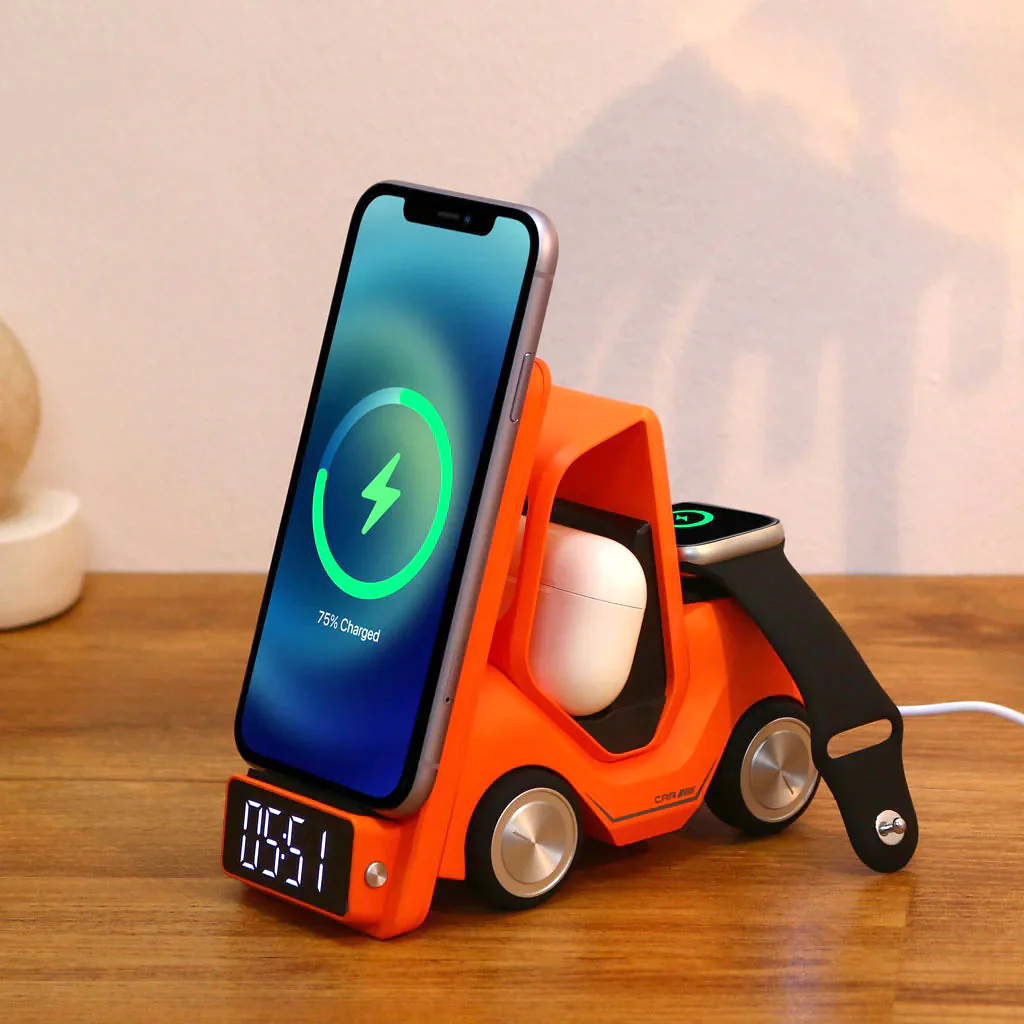 Charge Cruiser - 3 in 1 Wireless Charger with Clock - Image 11