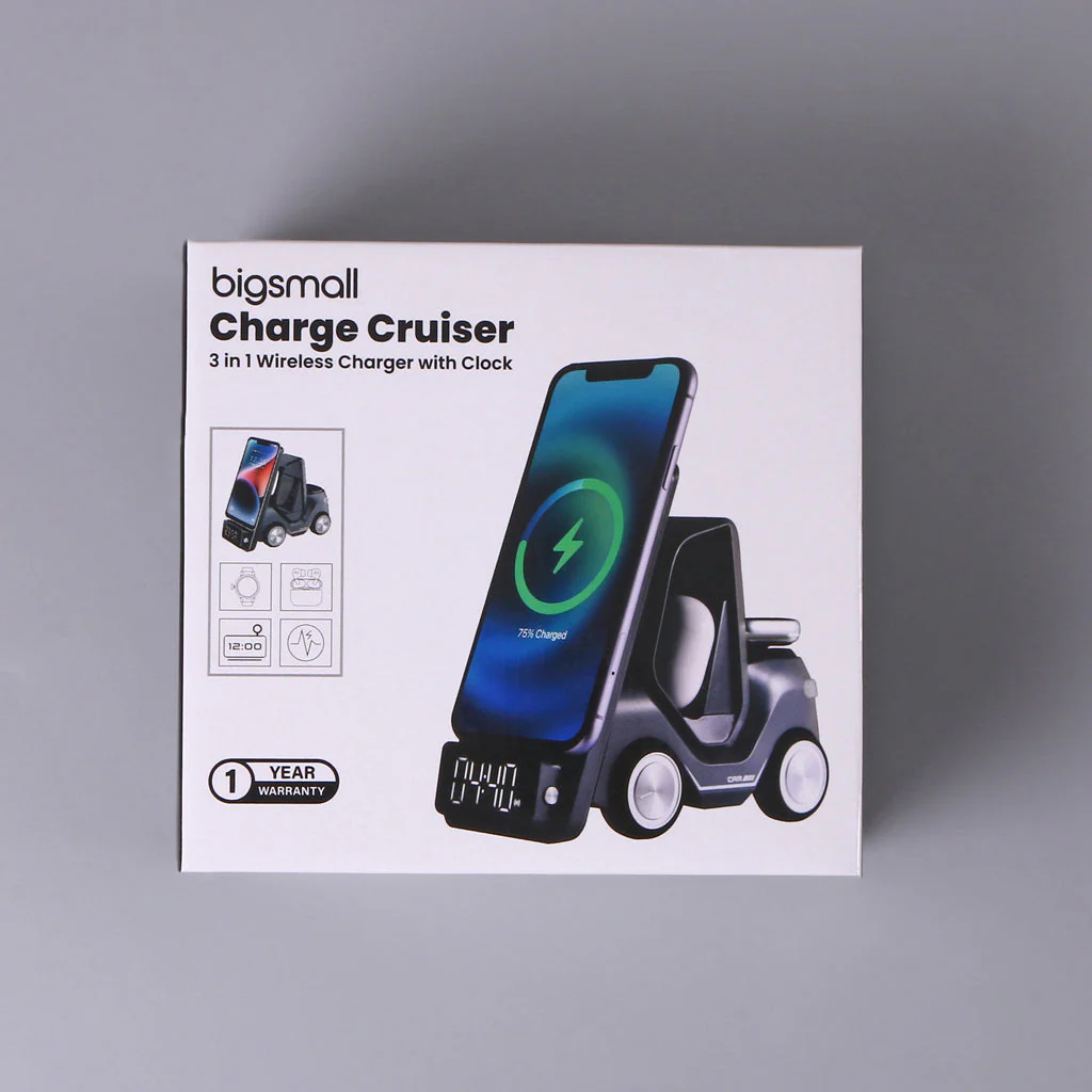 Charge Cruiser - 3 in 1 Wireless Charger with Clock - Image 15