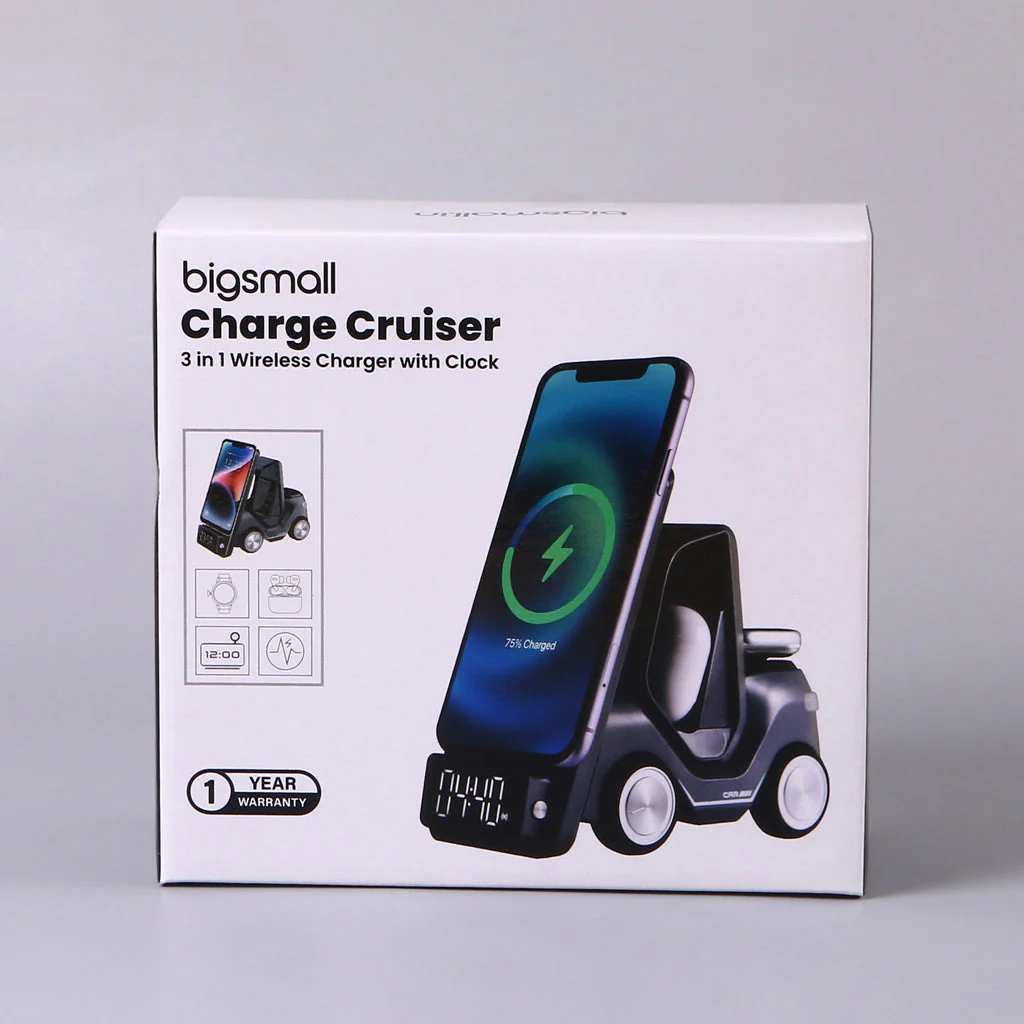Charge Cruiser - 3 in 1 Wireless Charger with Clock - Image 5