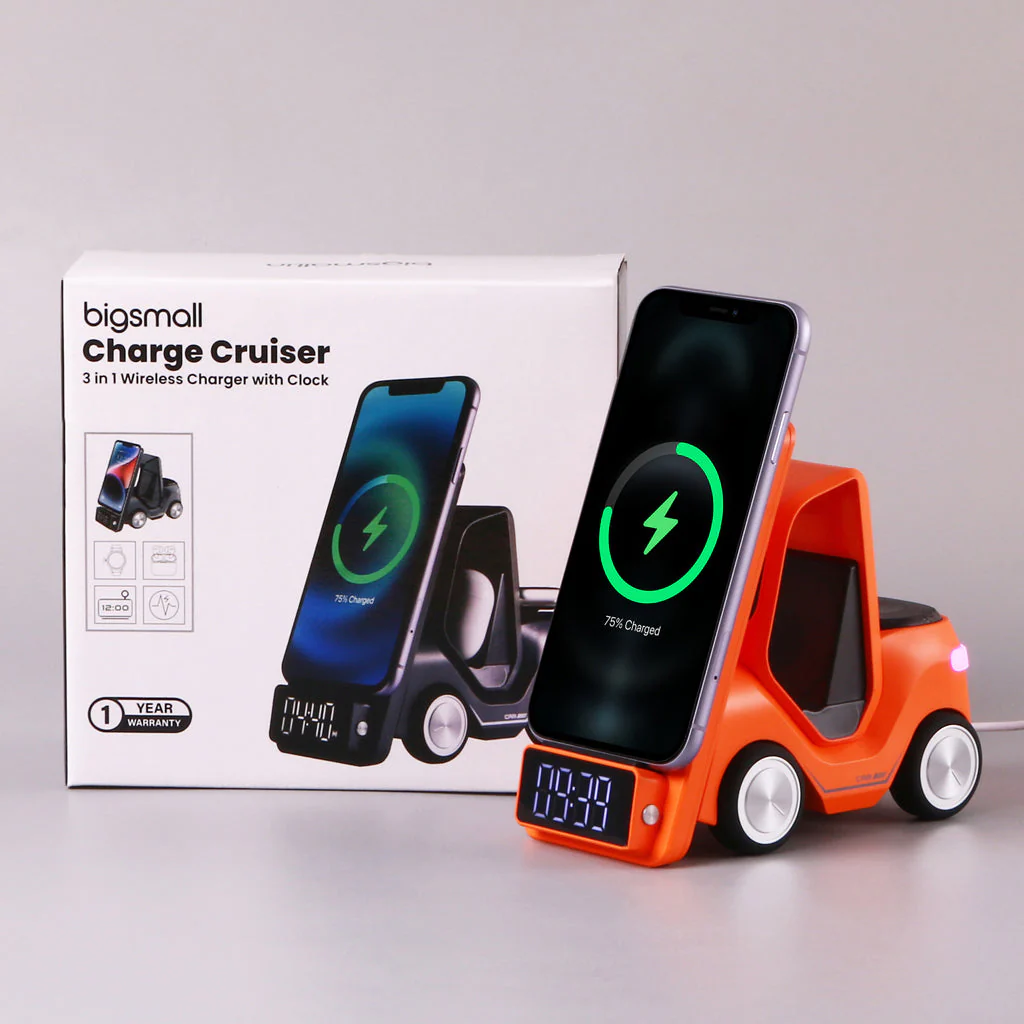 Charge Cruiser - 3 in 1 Wireless Charger with Clock - Image 7
