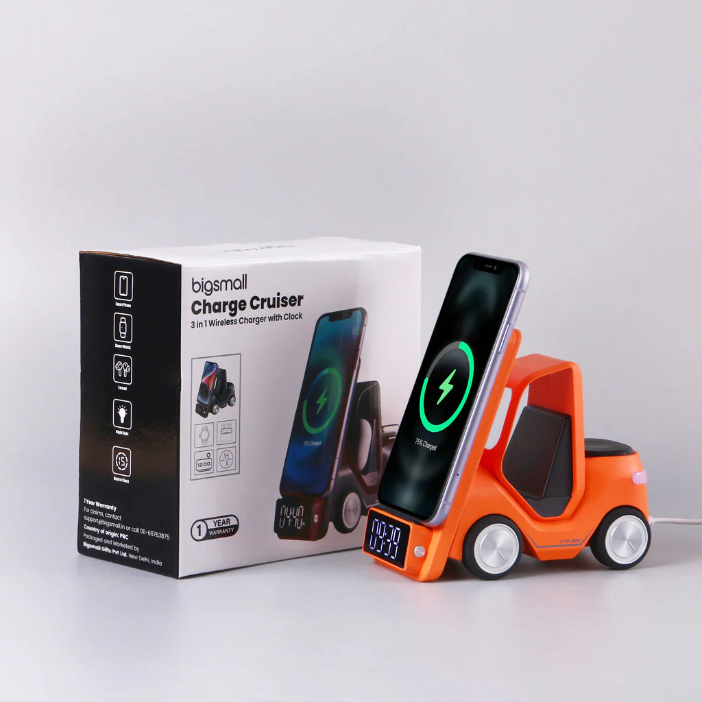 Charge Cruiser - 3 in 1 Wireless Charger with Clock - Image 9