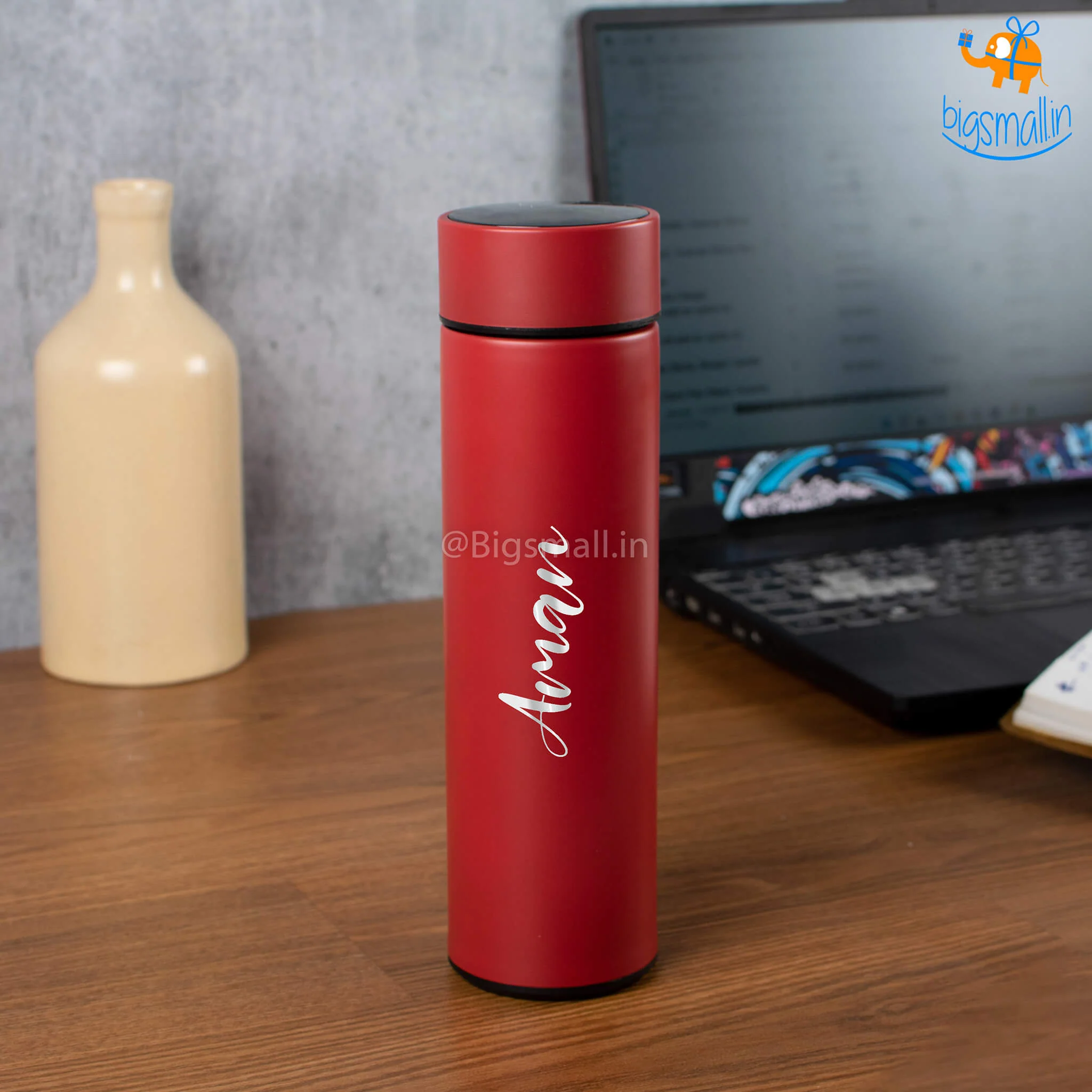 Personalized Temperature Flask Bottle - Image 13