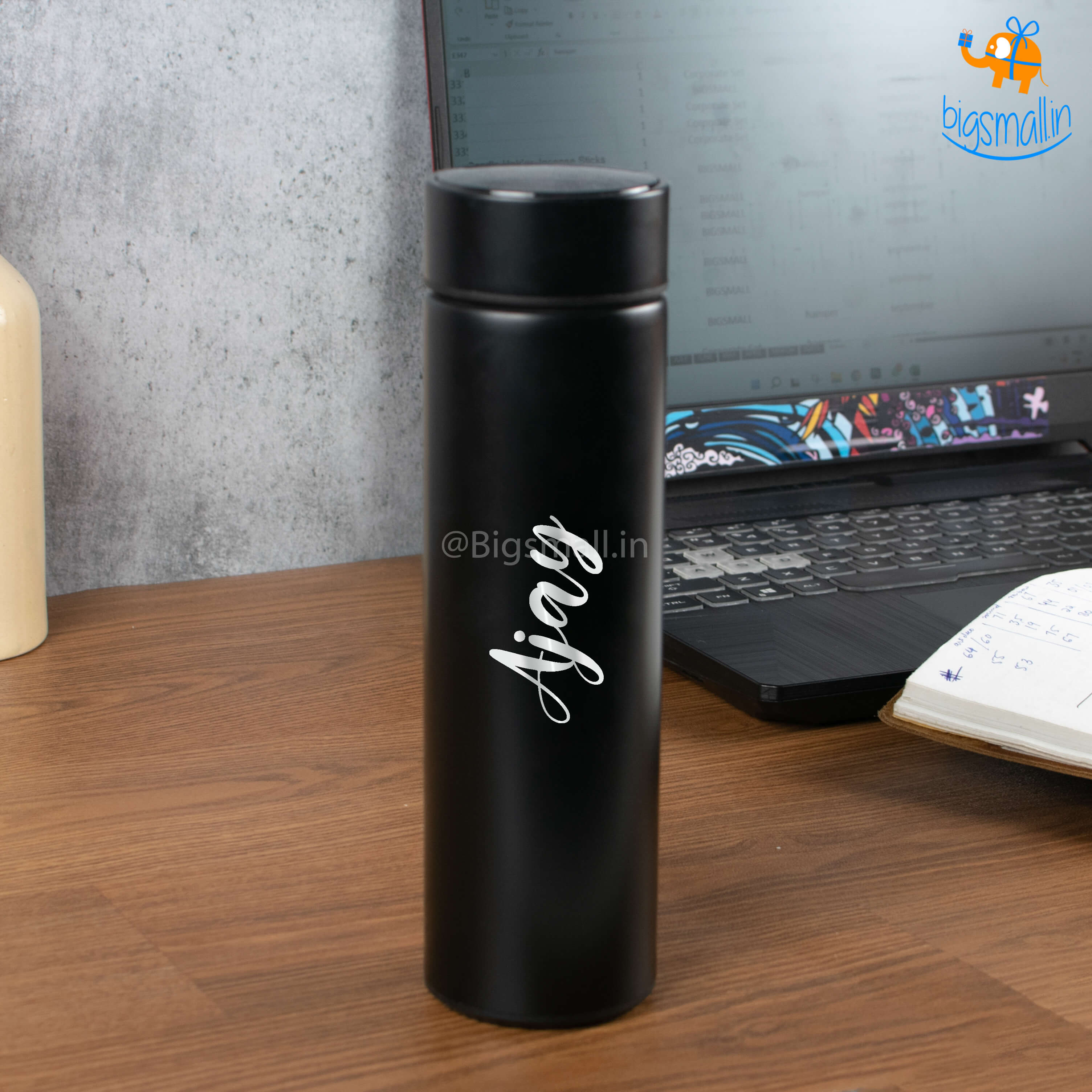 Personalized Temperature Flask Bottle - Image 15