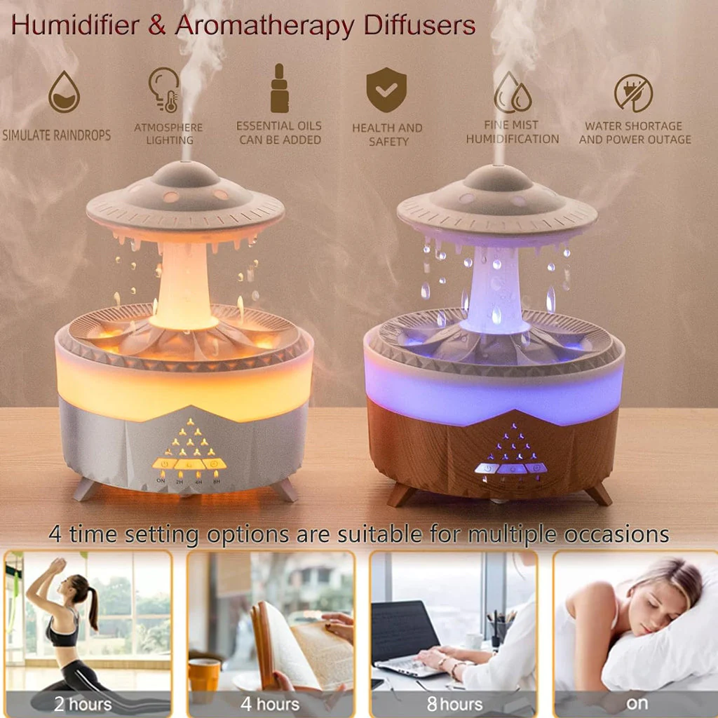 Raindrop Aromatherapy Humidifier - Image 13