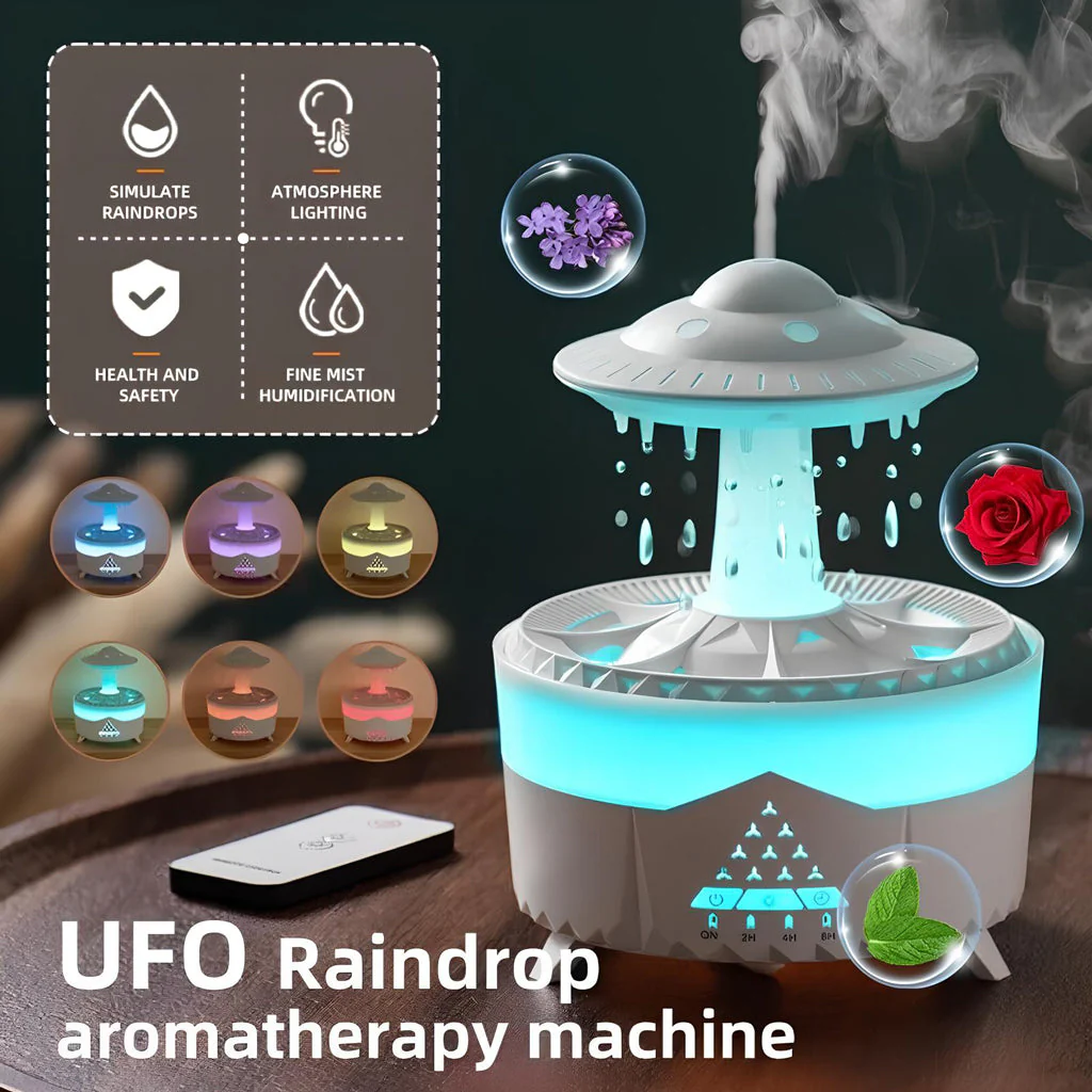 Raindrop Aromatherapy Humidifier - Image 9
